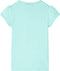 vidaXL-Kindershirt-met-bloemenprint-140-lichtmintkleurig