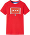 vidaXL-Kindershirt-met-doelprint-104-rood