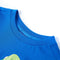 vidaXL-Kindershirt-met-ijsjesprint-104-felblauw