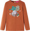 vidaXL-Kindershirt-met-lange-mouwen-104-cognackleurig