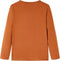 vidaXL-Kindershirt-met-lange-mouwen-104-cognackleurig