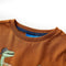 vidaXL-Kindershirt-met-lange-mouwen-104-cognackleurig