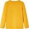 vidaXL-Kindershirt-met-lange-mouwen-104-okerkleurig