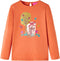 vidaXL-Kindershirt-met-lange-mouwen-104-oranjebruin