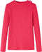 vidaXL-Kindershirt-met-lange-mouwen-116-felroze
