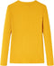 vidaXL-Kindershirt-met-lange-mouwen-116-okerkleurig
