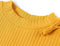 vidaXL-Kindershirt-met-lange-mouwen-116-okerkleurig