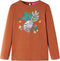 vidaXL-Kindershirt-met-lange-mouwen-128-cognackleurig