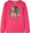 vidaXL-Kindershirt-met-lange-mouwen-128-felroze