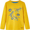 vidaXL-Kindershirt-met-lange-mouwen-128-okerkleurig