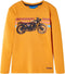 vidaXL-Kindershirt-met-lange-mouwen-128-okerkleurig
