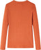 vidaXL-Kindershirt-met-lange-mouwen-128-oranjebruin