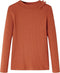 vidaXL-Kindershirt-met-lange-mouwen-140-cognackleurig