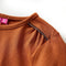 vidaXL-Kindershirt-met-lange-mouwen-140-cognackleurig
