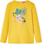 vidaXL-Kindershirt-met-lange-mouwen-140-okerkleurig