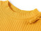 vidaXL-Kindershirt-met-lange-mouwen-140-okerkleurig