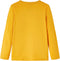 vidaXL-Kindershirt-met-lange-mouwen-140-okerkleurig