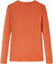 vidaXL-Kindershirt-met-lange-mouwen-140-oranjebruin