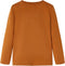 vidaXL-Kindershirt-met-lange-mouwen-92-cognackleurig