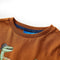vidaXL-Kindershirt-met-lange-mouwen-92-cognackleurig
