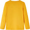 vidaXL-Kindershirt-met-lange-mouwen-92-okerkleurig