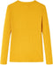 vidaXL-Kindershirt-met-lange-mouwen-92-okerkleurig