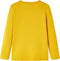 vidaXL-Kindershirt-met-lange-mouwen-92-okerkleurig
