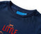 vidaXL-Kindershirt-met-lange-mouwen-aapjesprint-104-marineblauw