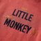 vidaXL-Kindershirt-met-lange-mouwen-aapjesprint-116-roodbruin