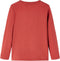 vidaXL-Kindershirt-met-lange-mouwen-aapjesprint-116-roodbruin