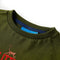 vidaXL-Kindershirt-met-lange-mouwen-aapjesprint-92-donkerkakikleurig