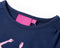 vidaXL-Kindershirt-met-lange-mouwen-ballerinaprint-128-marineblauw
