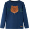 vidaXL-Kindershirt-met-lange-mouwen-berenprint-116-marineblauw
