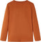 vidaXL-Kindershirt-met-lange-mouwen-berenprint-128-oranjebruin