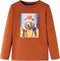 vidaXL-Kindershirt-met-lange-mouwen-berenprint-140-oranjebruin