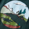 vidaXL-Kindershirt-met-lange-mouwen-bergen-en-bomenprint-104-donkergroen