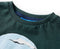 vidaXL-Kindershirt-met-lange-mouwen-bergen-en-bomenprint-116-donkergroen