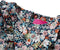 vidaXL-Kindershirt-met-lange-mouwen-bloemenprint-104-donkerblauw