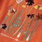 vidaXL-Kindershirt-met-lange-mouwen-bloemenprint-104-oranjebruin