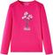 vidaXL-Kindershirt-met-lange-mouwen-bloemenprint-116-felroze