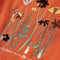vidaXL-Kindershirt-met-lange-mouwen-bloemenprint-116-oranjebruin