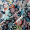 vidaXL-Kindershirt-met-lange-mouwen-bloemenprint-128-donkerblauw