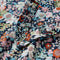 vidaXL-Kindershirt-met-lange-mouwen-bloemenprint-128-donkerblauw