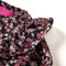 vidaXL-Kindershirt-met-lange-mouwen-bloemenprint-128-donkerroze