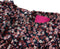 vidaXL-Kindershirt-met-lange-mouwen-bloemenprint-128-donkerroze