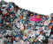 vidaXL-Kindershirt-met-lange-mouwen-bloemenprint-140-donkerblauw