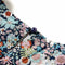 vidaXL-Kindershirt-met-lange-mouwen-bloemenprint-92-donkerblauw