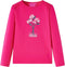 vidaXL-Kindershirt-met-lange-mouwen-bloemenprint-92-felroze