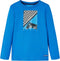 vidaXL-Kindershirt-met-lange-mouwen-controllerprint-116-kobaltblauw