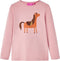 vidaXL-Kindershirt-met-lange-mouwen-dierenprint-104-lichtroze